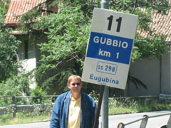 Fearless Leader in Gubbio Italy